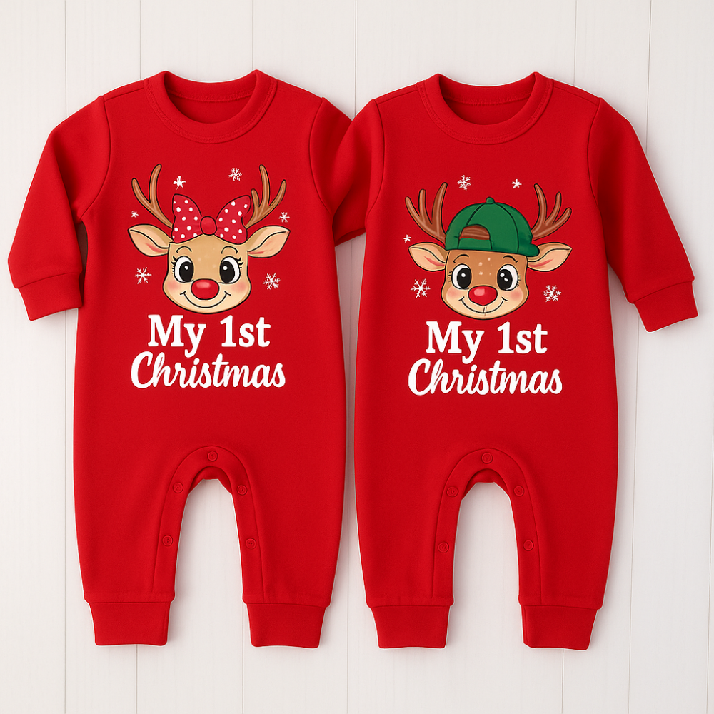 Коледен ромпър My 1st christmas