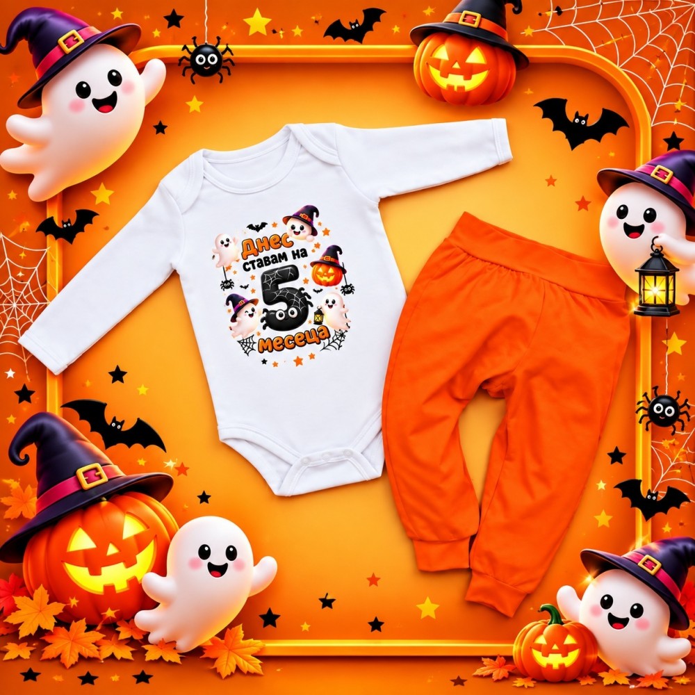 Детски сет за момче за Halloween
