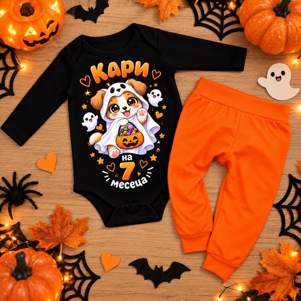 Детски сет за момче за Halloween