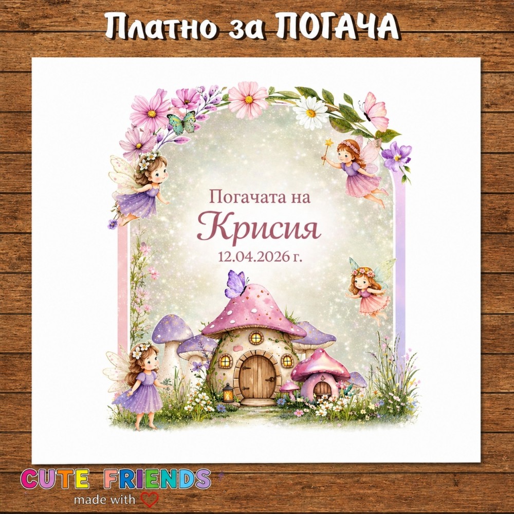 Бебешка погача Феи