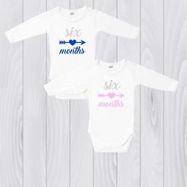 Боди с надпис Seven Months