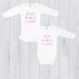 Боди с надпис Seven Months