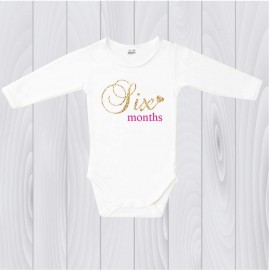 Боди с надпис Seven Months