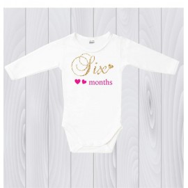 Боди с надпис Seven Months