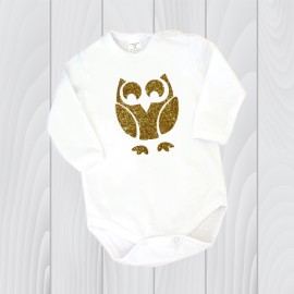 Боди с двустранен надпис