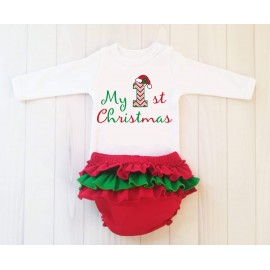 Панталонки с къдрички My first christmas