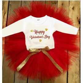 Туту комплект Happy Valentine's day